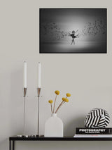 Ballerina flight of Birds Poster och Canvastavla