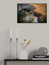 curly waves Poster och Canvastavla