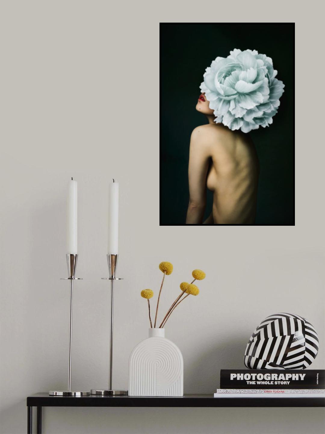 Flower Poster och Canvastavla