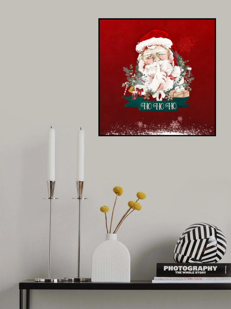 Santa Poster och Canvastavla