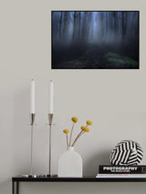 the foggy forest Poster och Canvastavla