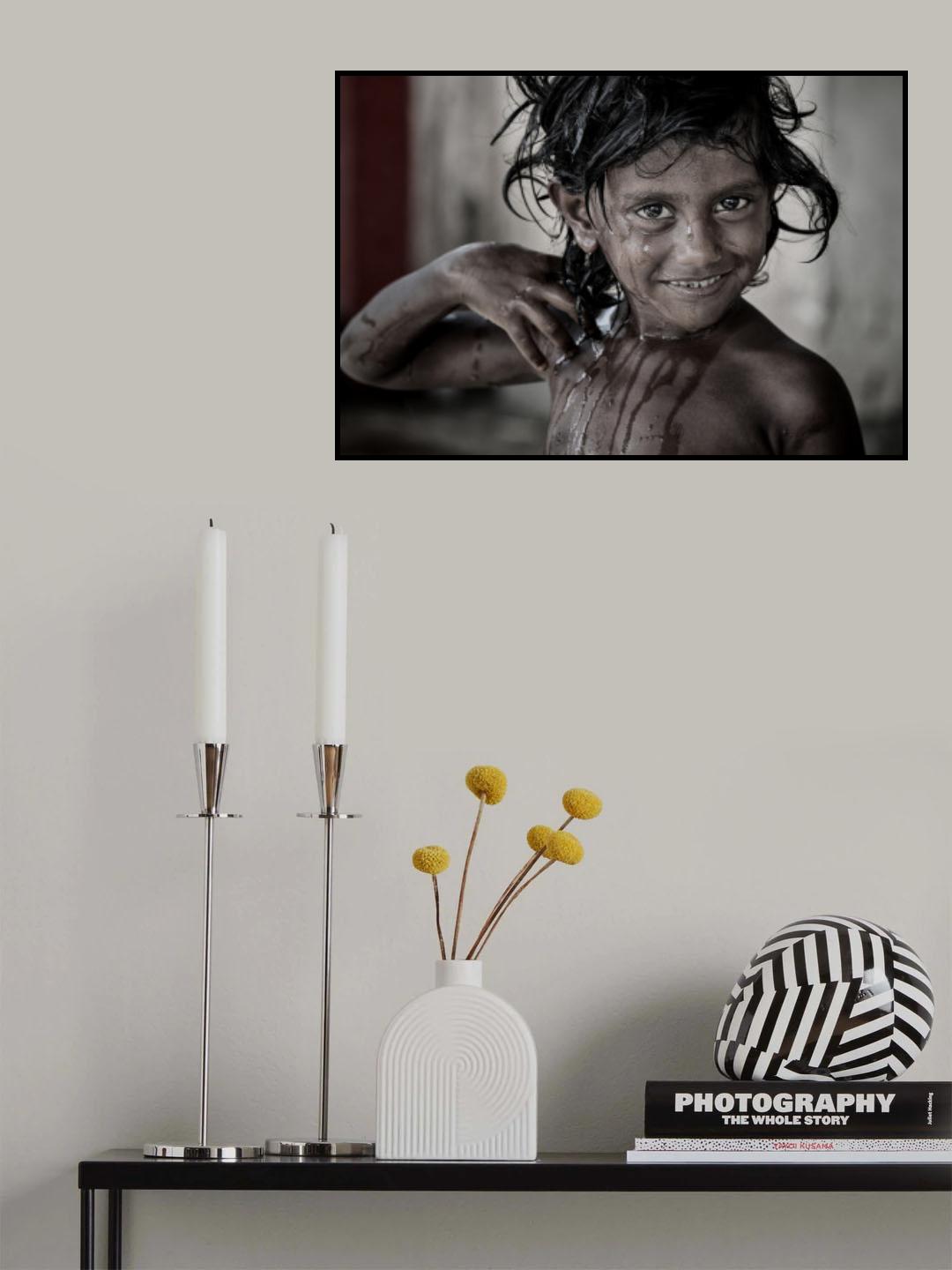 Girl from Bangladesh Poster och Canvastavla