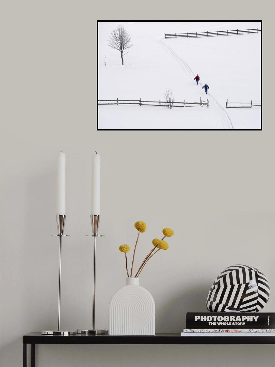 trasand diagonale (drawing diagonals) Poster och Canvastavla