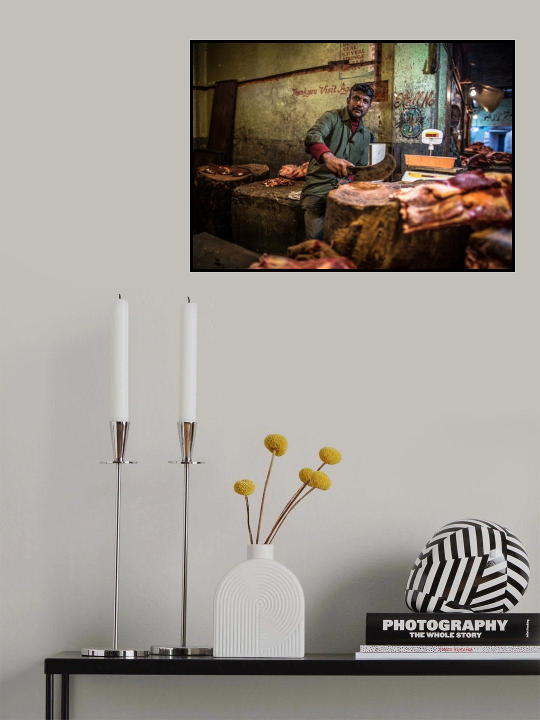 The butcher Poster och Canvastavla