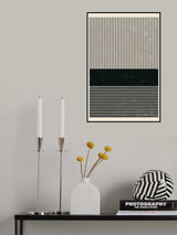 Black and White Minimal Series #4 Poster och Canvastavla