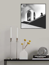 A lady with coffee Poster och Canvastavla