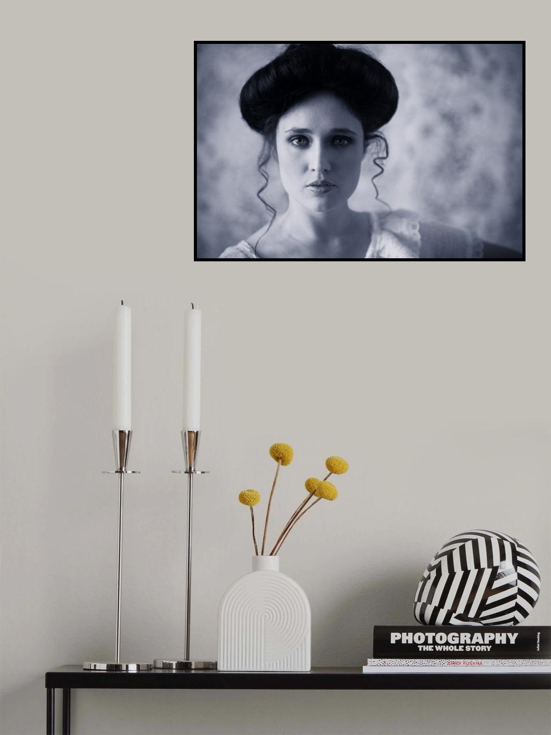 chignon du cou Poster och Canvastavla