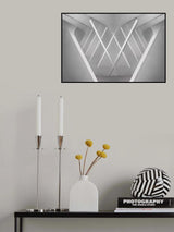 Crossed lines Poster och Canvastavla