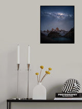 Milky Way over Fitz Roy Poster och Canvastavla