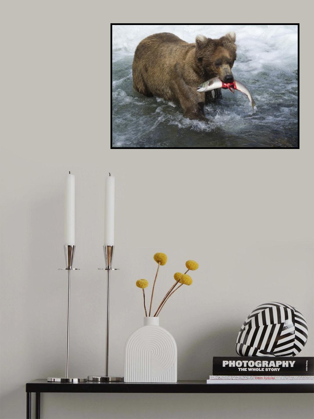 The Fish Hunter Poster och Canvastavla