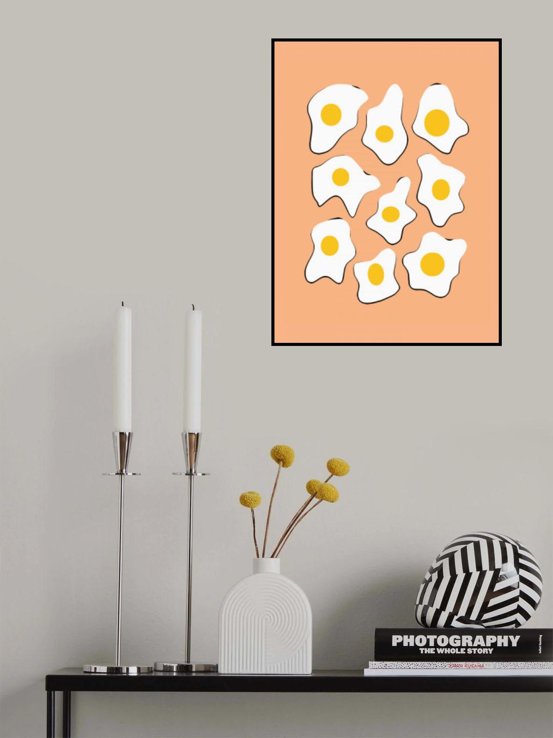 Nine Eggs a Day Poster och Canvastavla