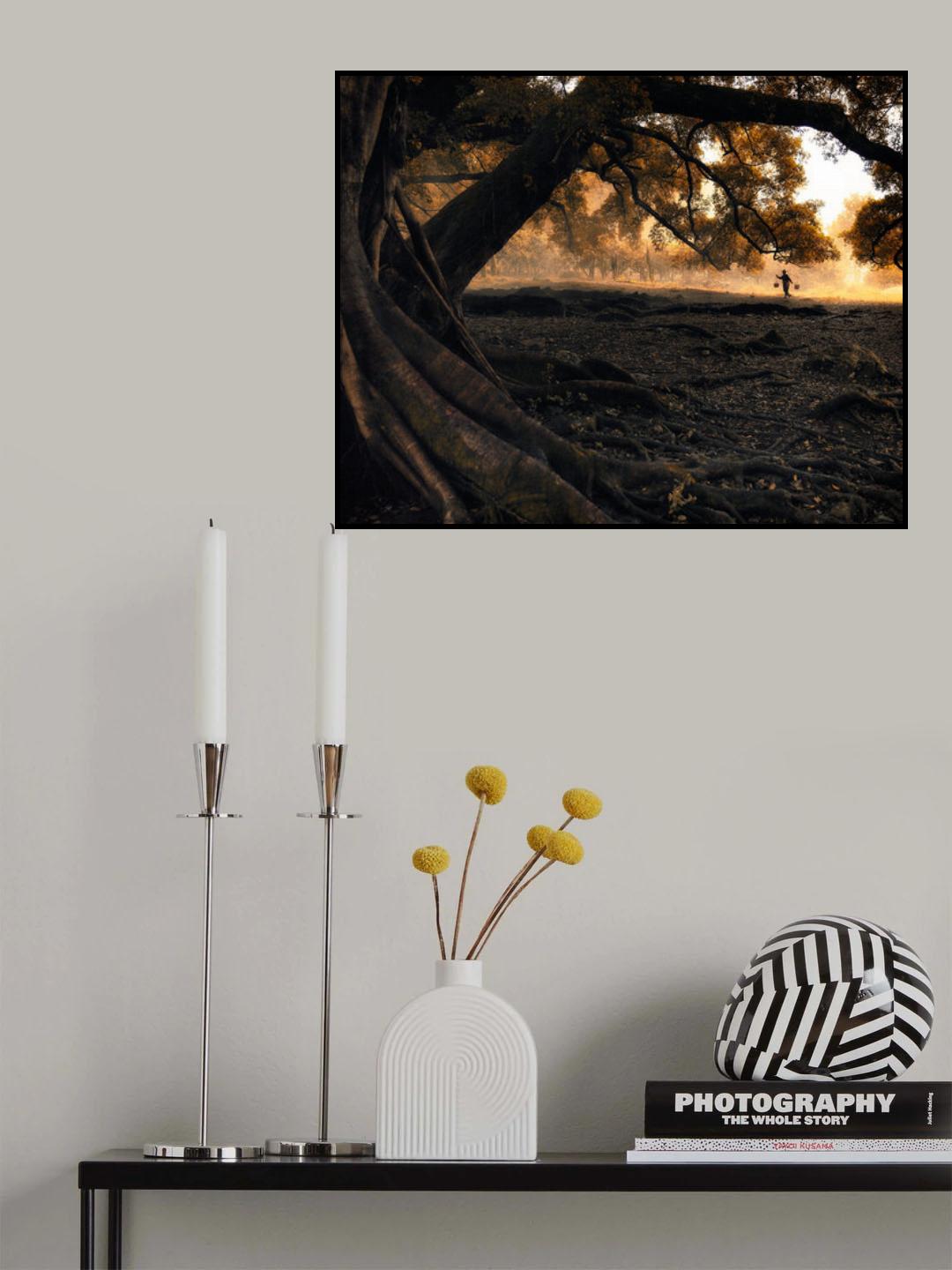 Ancient Autumn II Poster och Canvastavla