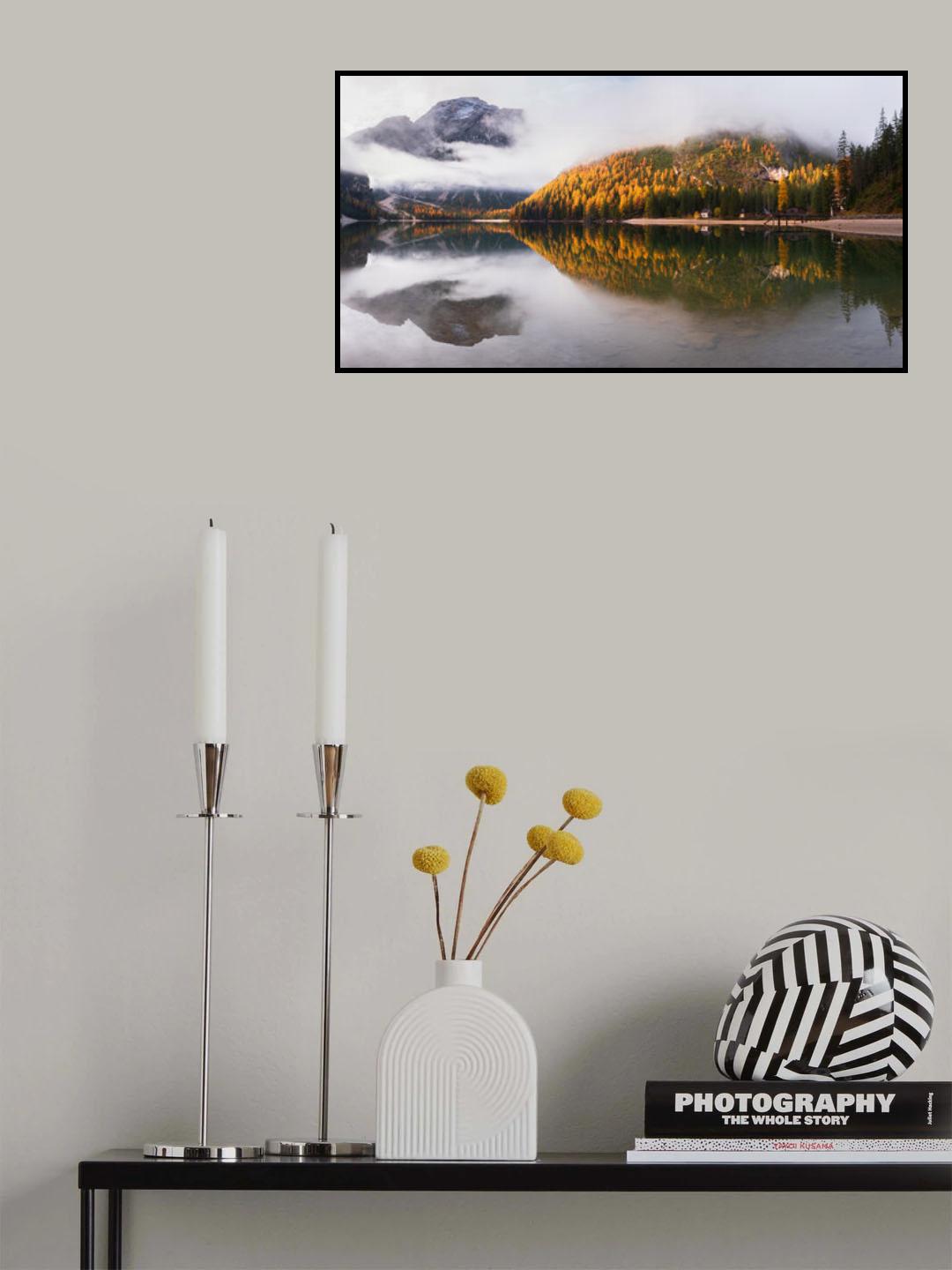 Lake Braies Poster och Canvastavla