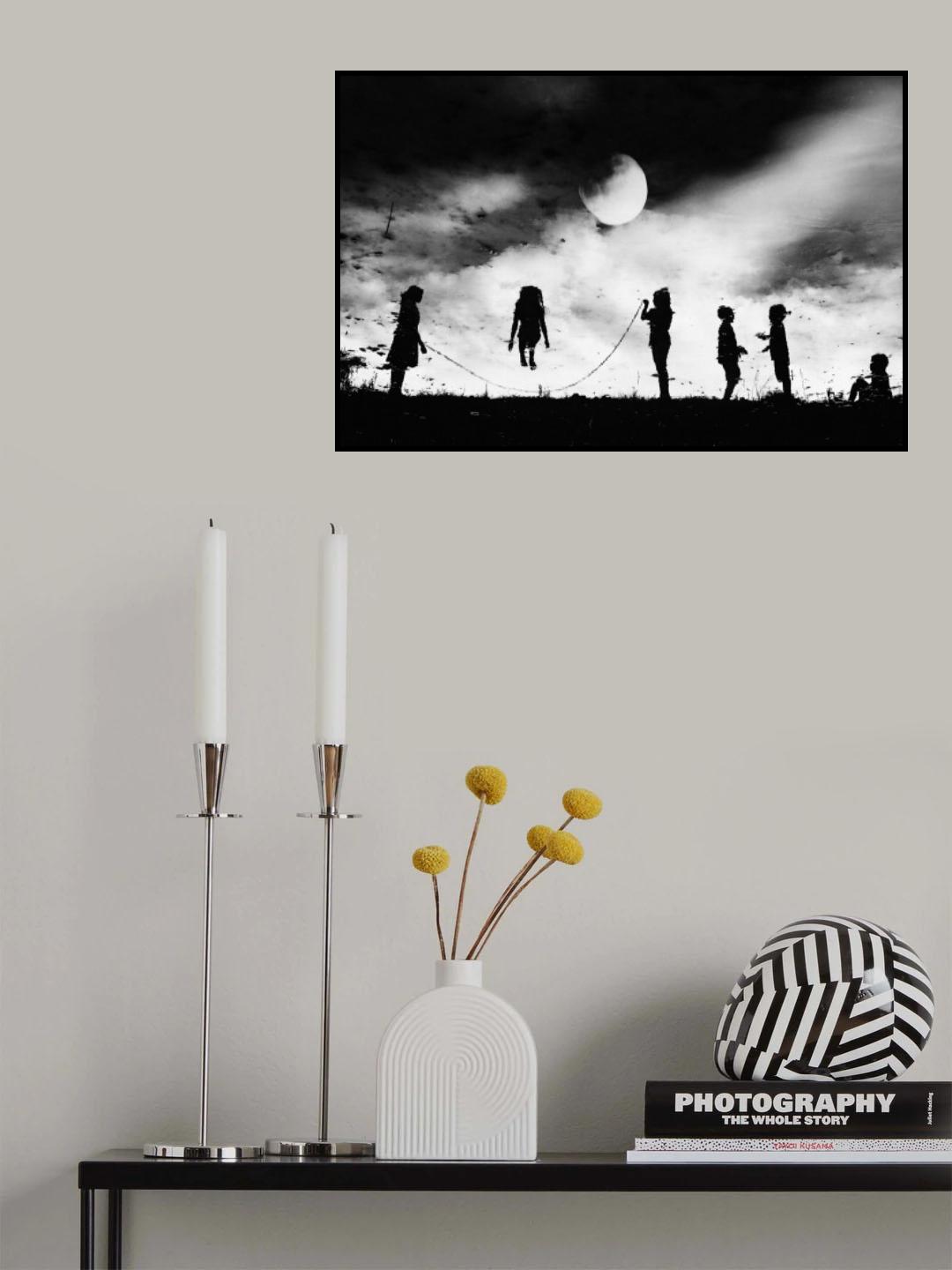 The Game High jump Poster och Canvastavla