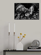 L'Ostreiculteur " Oyster Farmer" Poster och Canvastavla