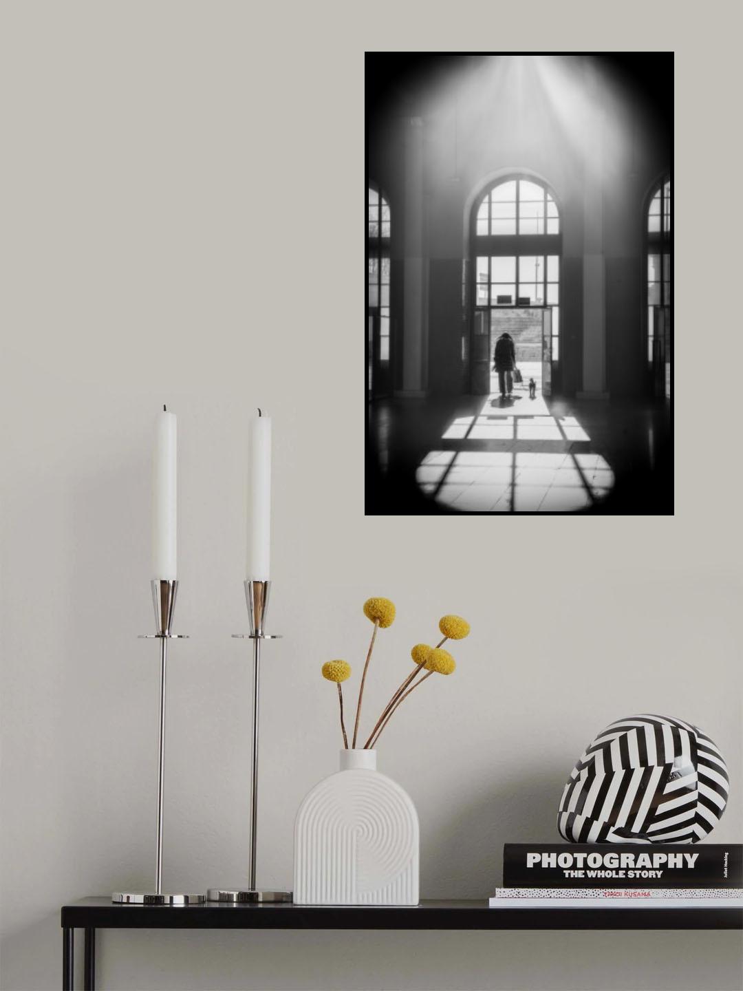 Skylight -Window Poster och Canvastavla