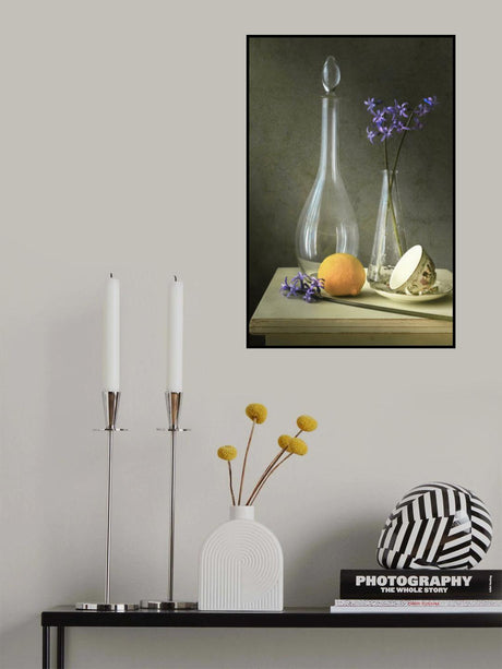 Still Life with Hyacinths Poster och Canvastavla