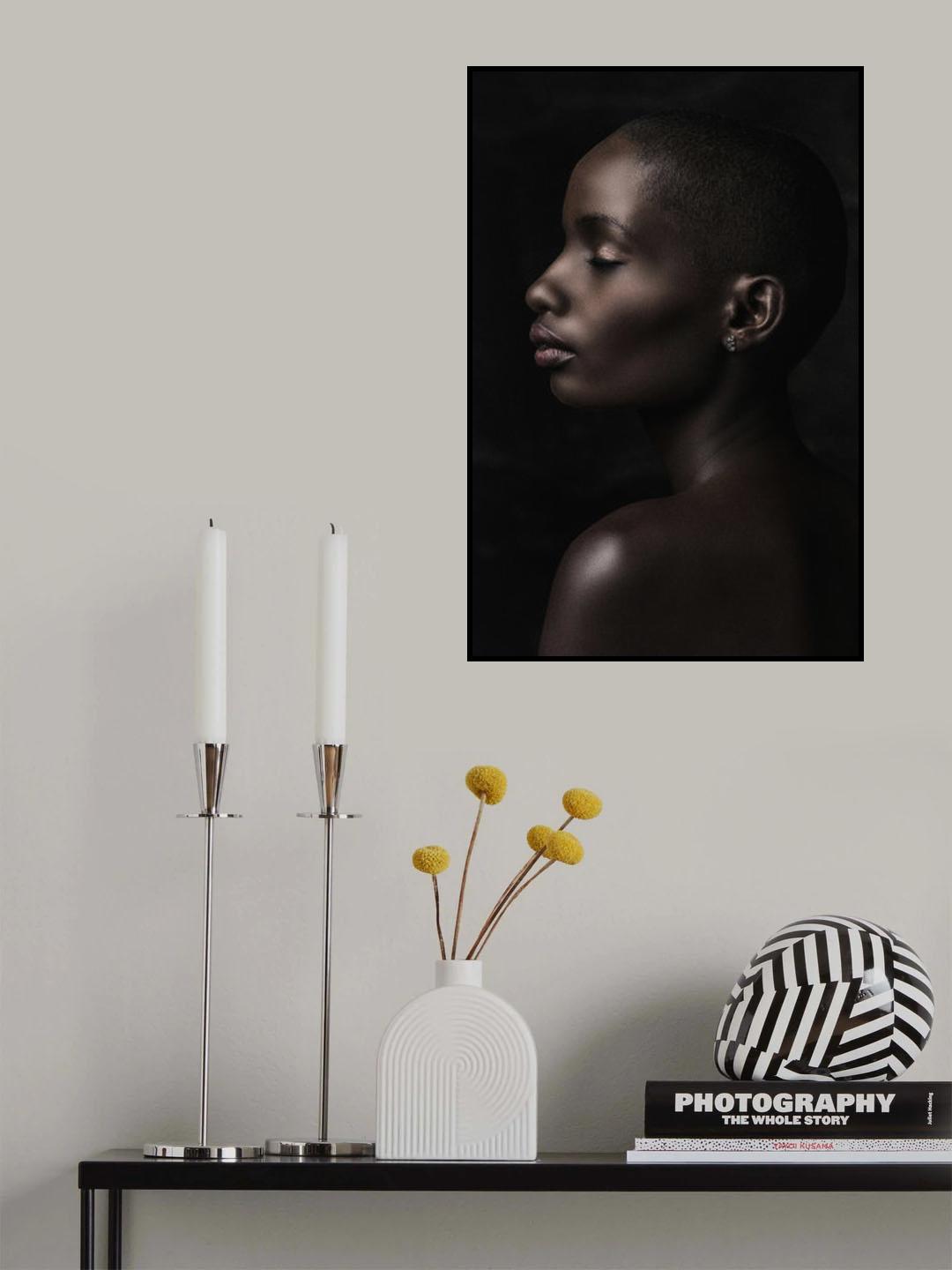 "en profile" Poster och Canvastavla