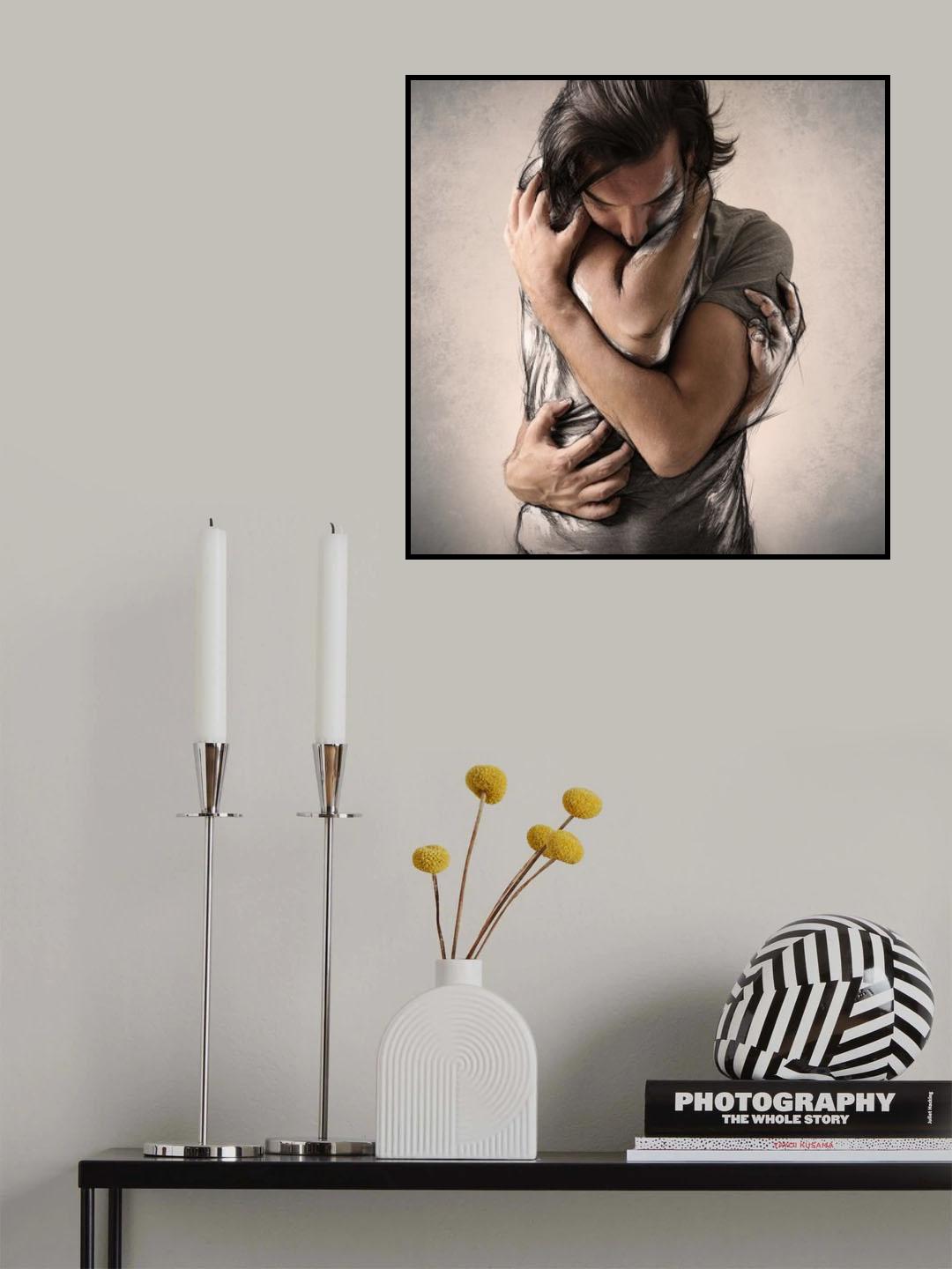 Face au manque Poster och Canvastavla