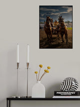 The power and the speed, Chuckwagon racing Poster och Canvastavla