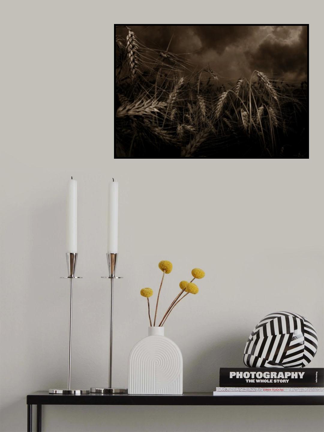 hard rain's a-gonna fall Poster och Canvastavla