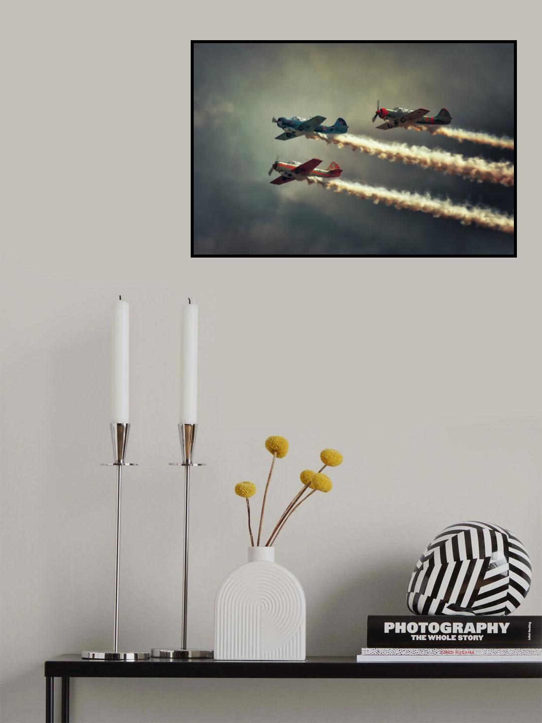 Those flying machines Poster och Canvastavla