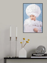 Cyan Cutie Poster och Canvastavla