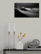 Village over the melting clouds Poster och Canvastavla