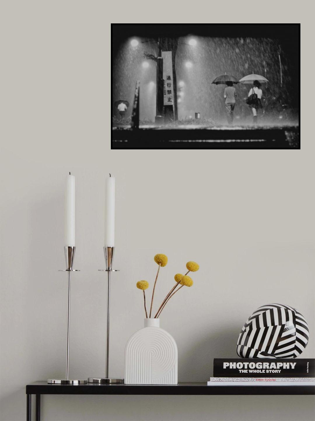 Sudden rain Poster och Canvastavla