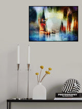 At the swimming pool Poster och Canvastavla