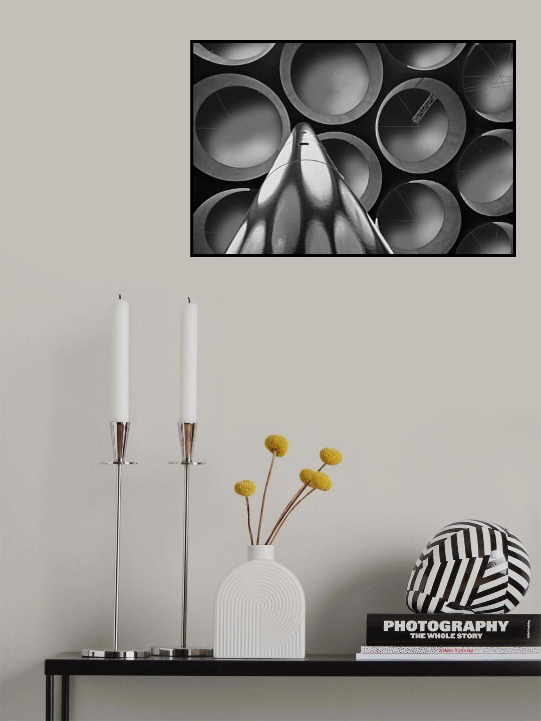 Circle roof Poster och Canvastavla