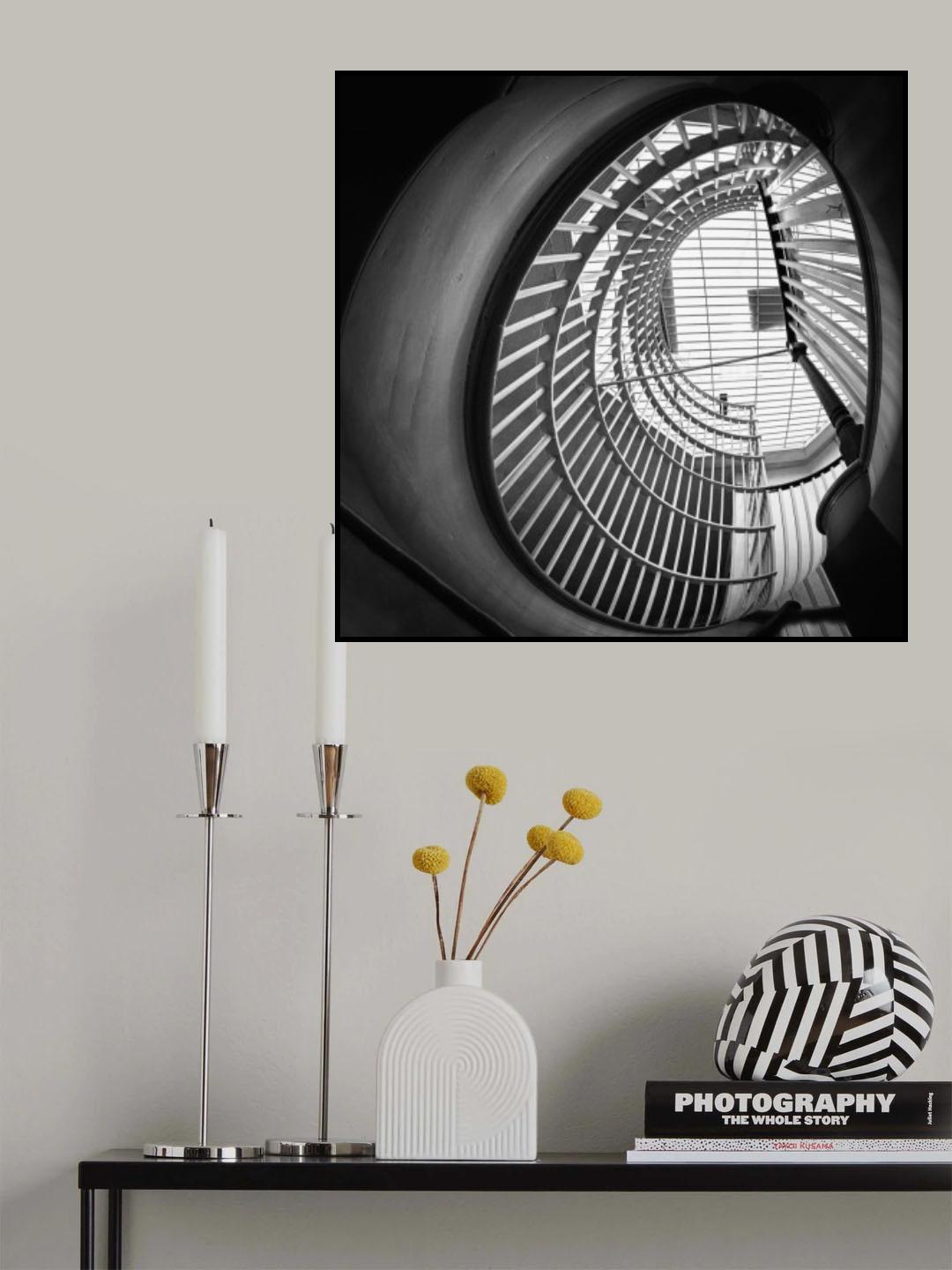 Staircase to nowhere Poster och Canvastavla