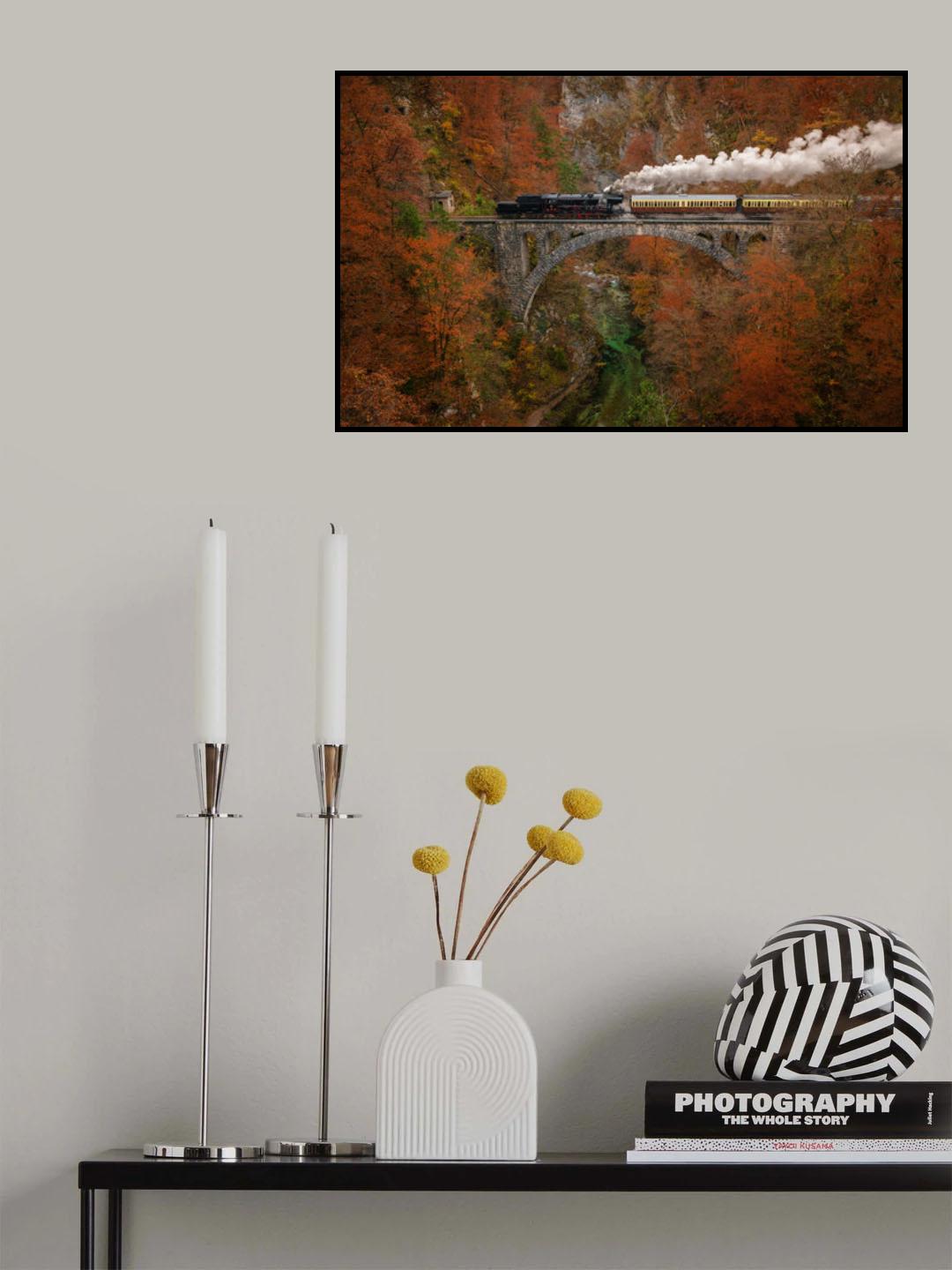 Museum train Poster och Canvastavla