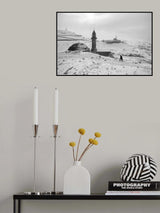 Walking on the snow Poster och Canvastavla