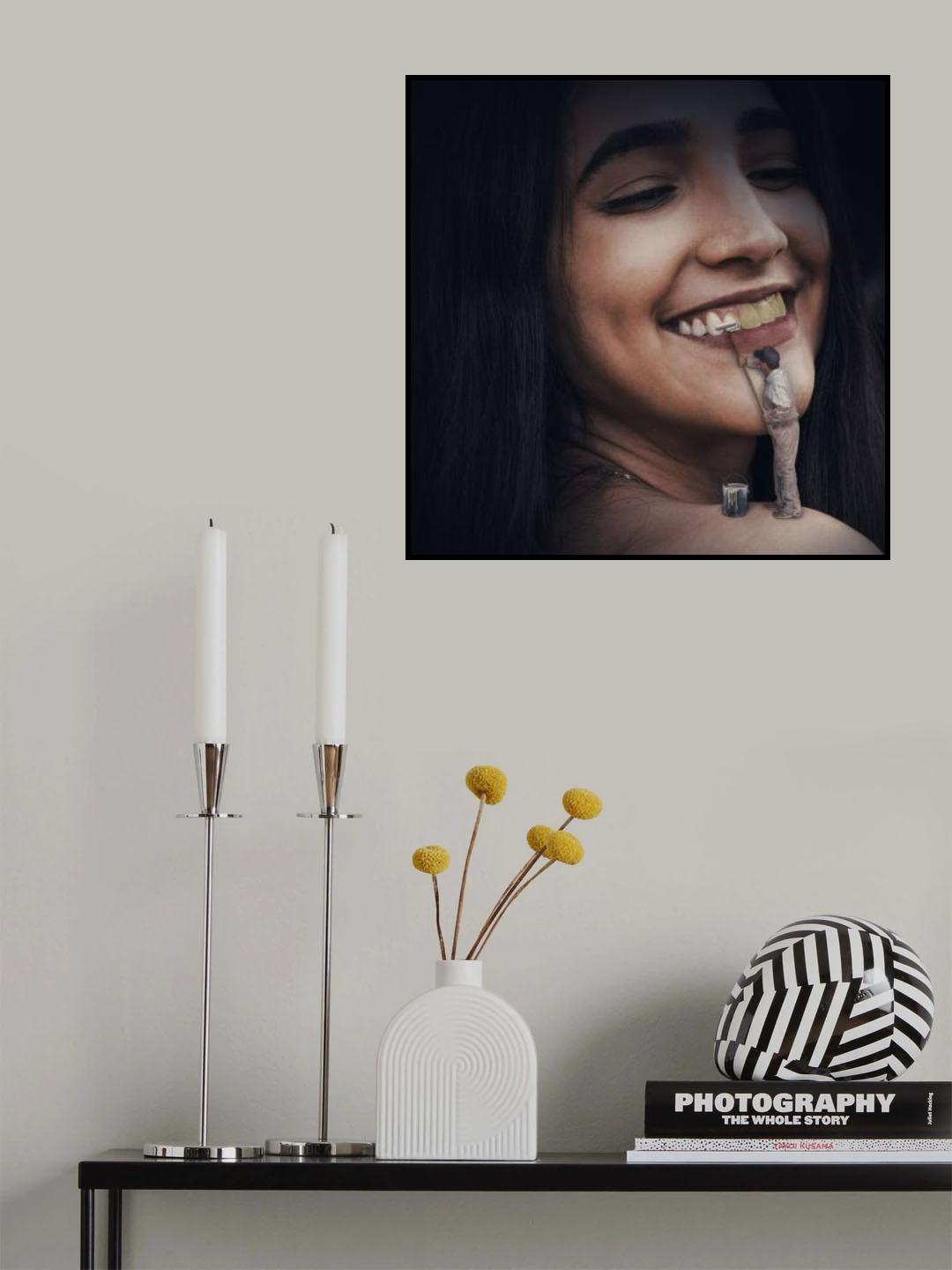 Nice smile Poster och Canvastavla