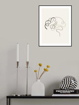 Brain Abstract Poster och Canvastavla