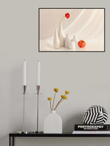 Ranunculus flower and pepper Poster och Canvastavla