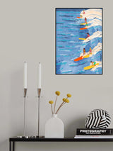 chilled surfing Poster och Canvastavla