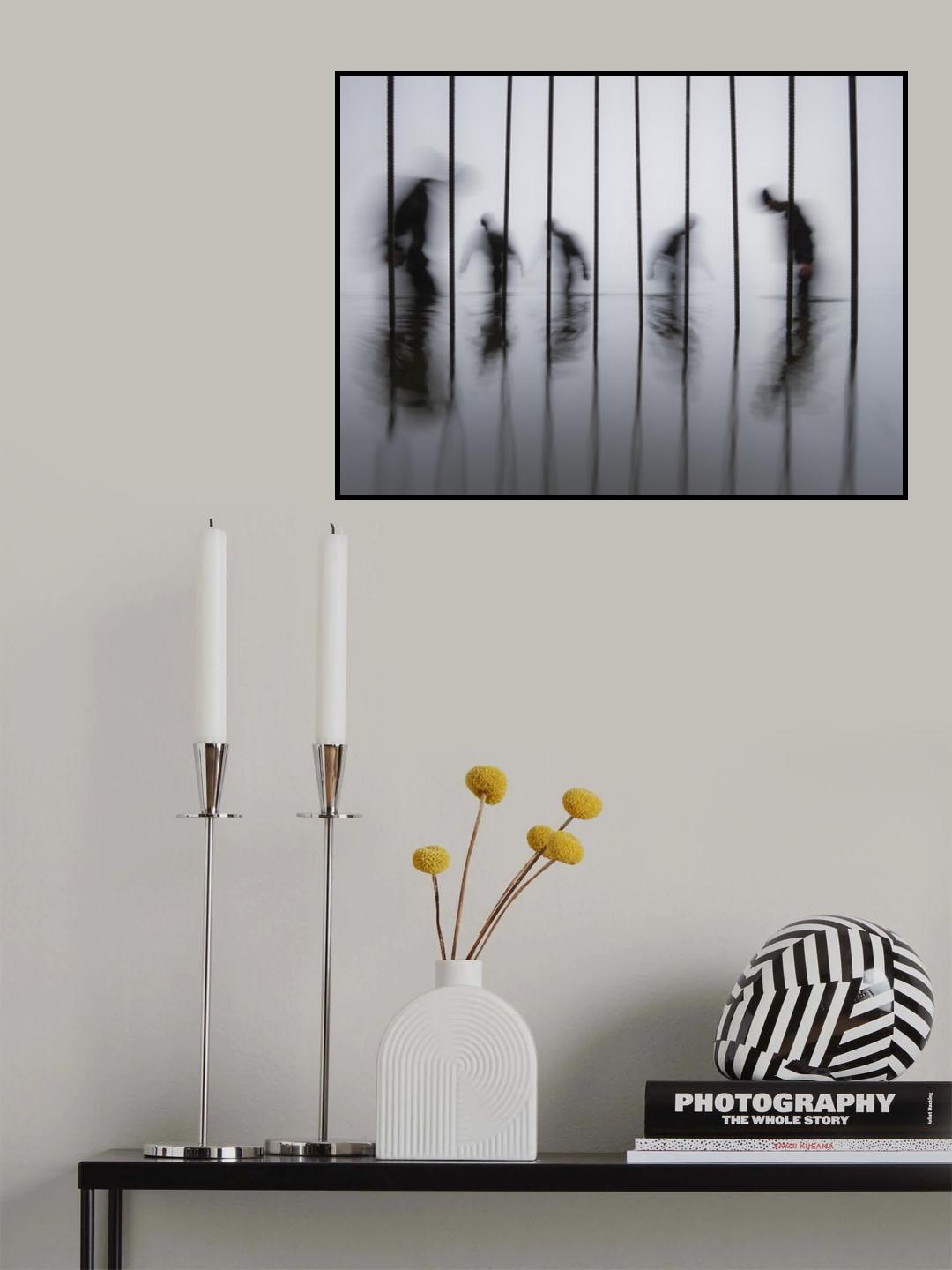In the maze of powerlessness Poster och Canvastavla