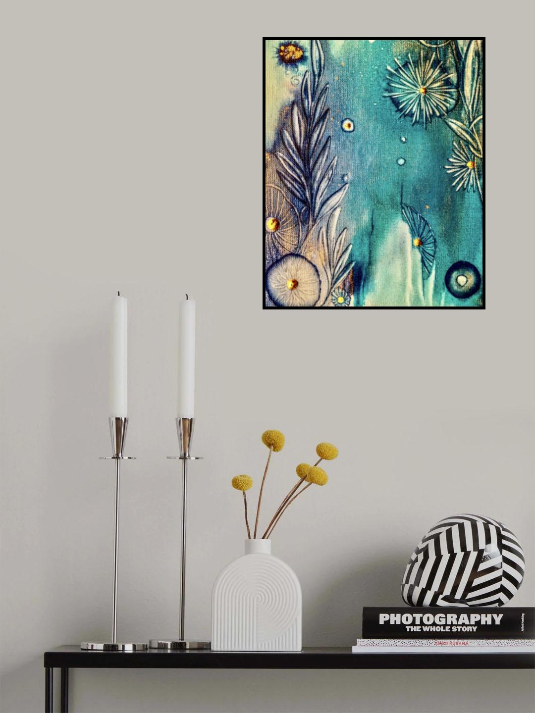 Sapphire Reef Poster och Canvastavla