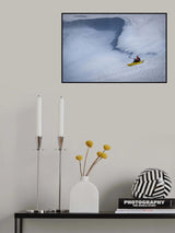 Snow Wave Poster och Canvastavla