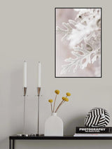 Silver Leaves No 2 Poster och Canvastavla