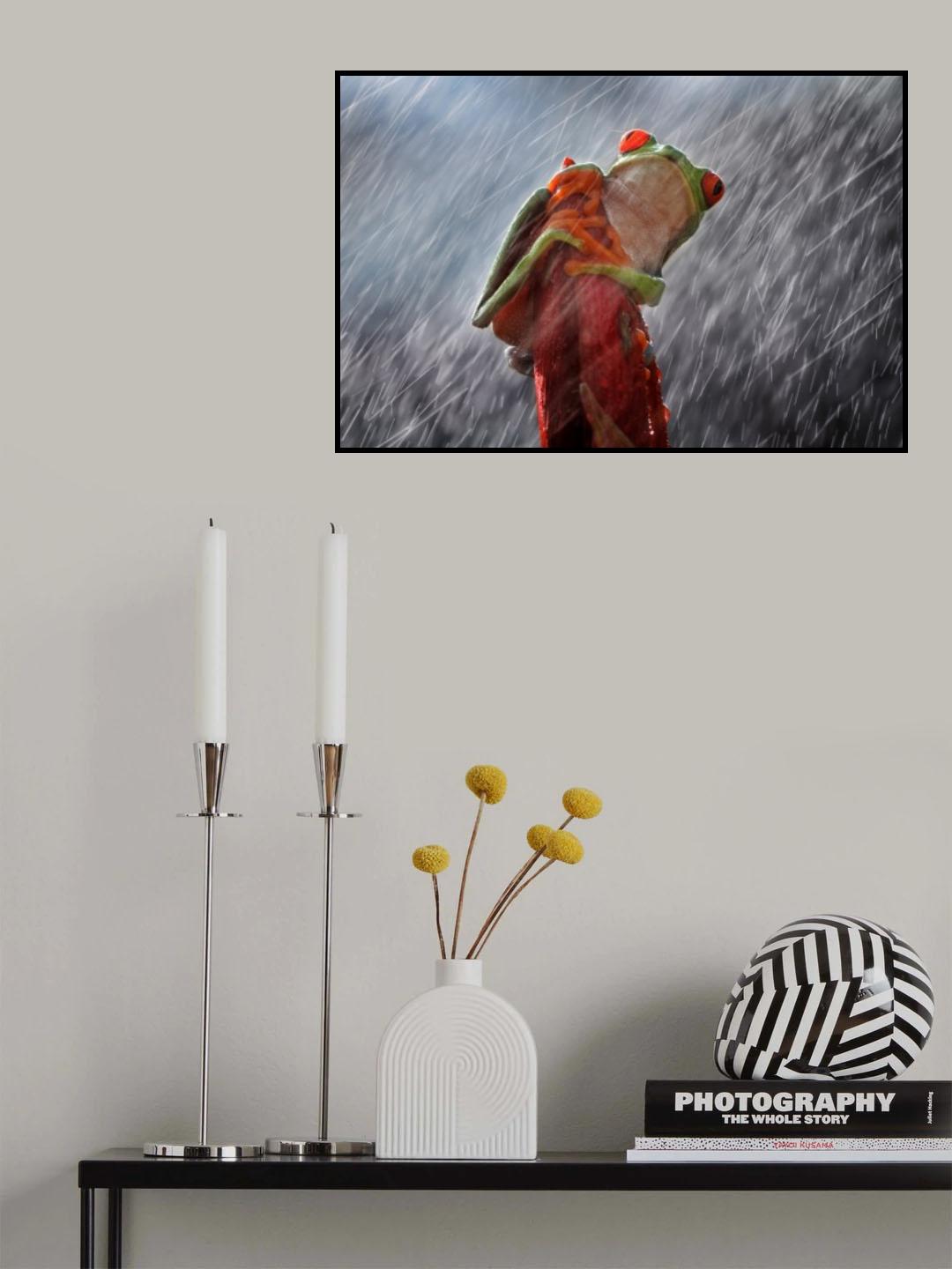 heavy rain Poster och Canvastavla