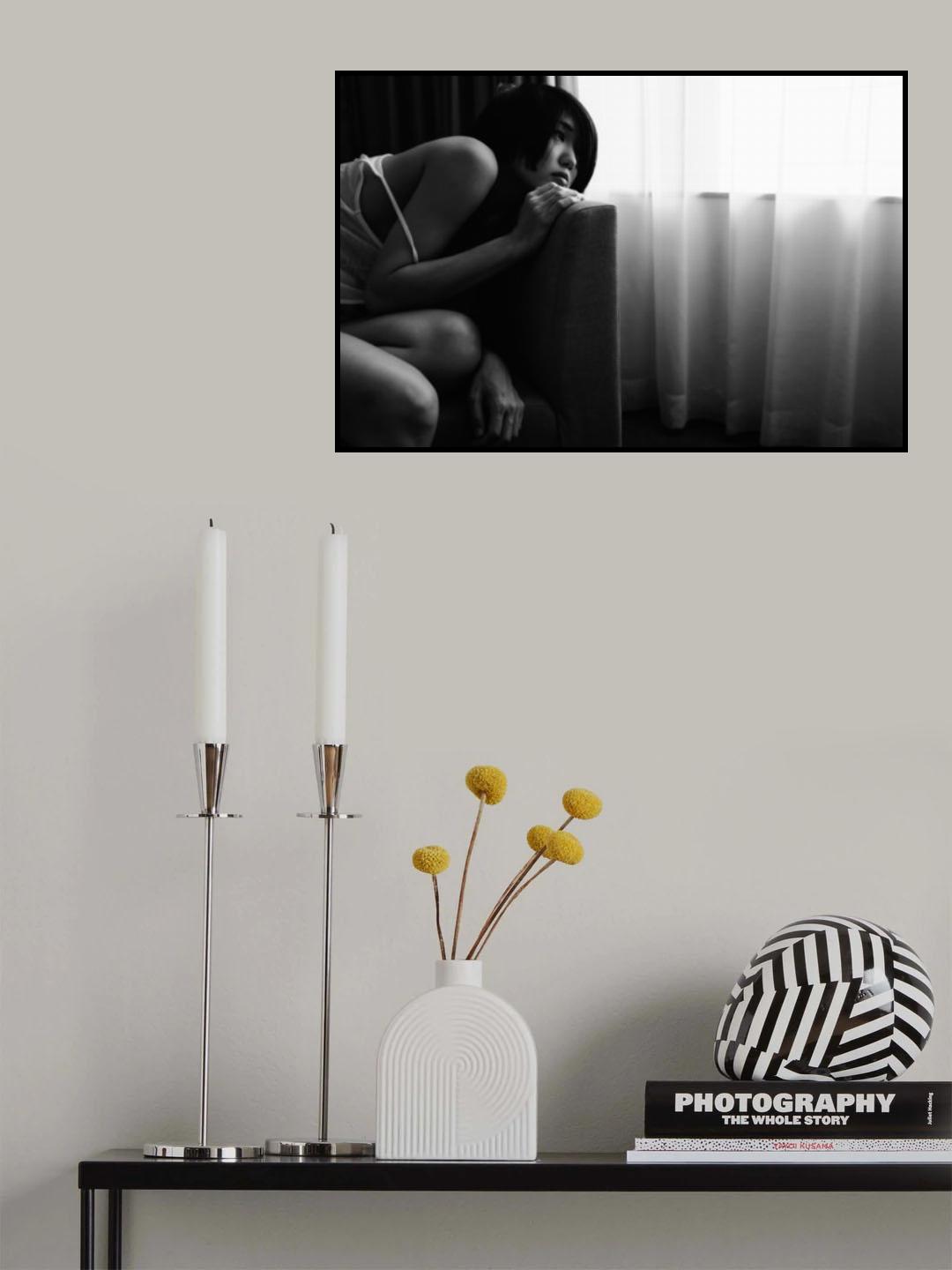 Afternoon Girl Poster och Canvastavla
