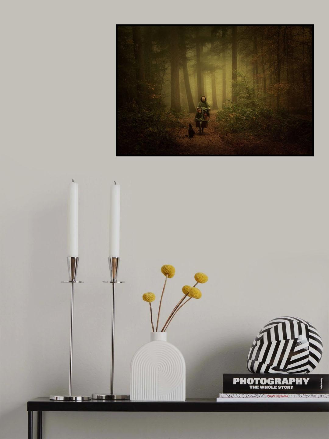 A foggy morning Poster och Canvastavla