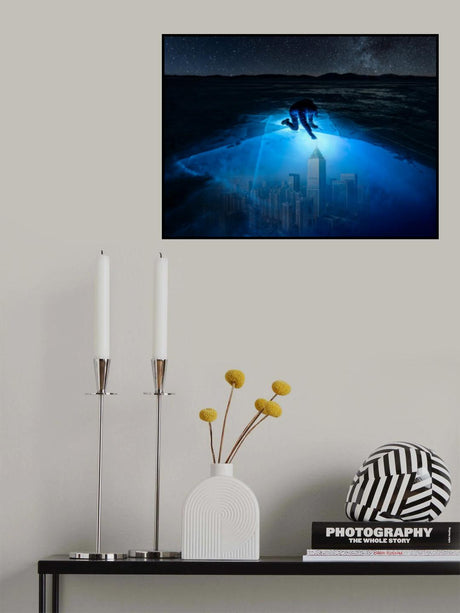Ignite The Outer Dimension Poster och Canvastavla