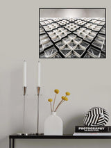 bee building Poster och Canvastavla