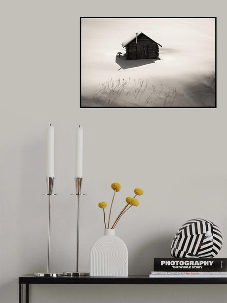 Hut with chimney Poster och Canvastavla
