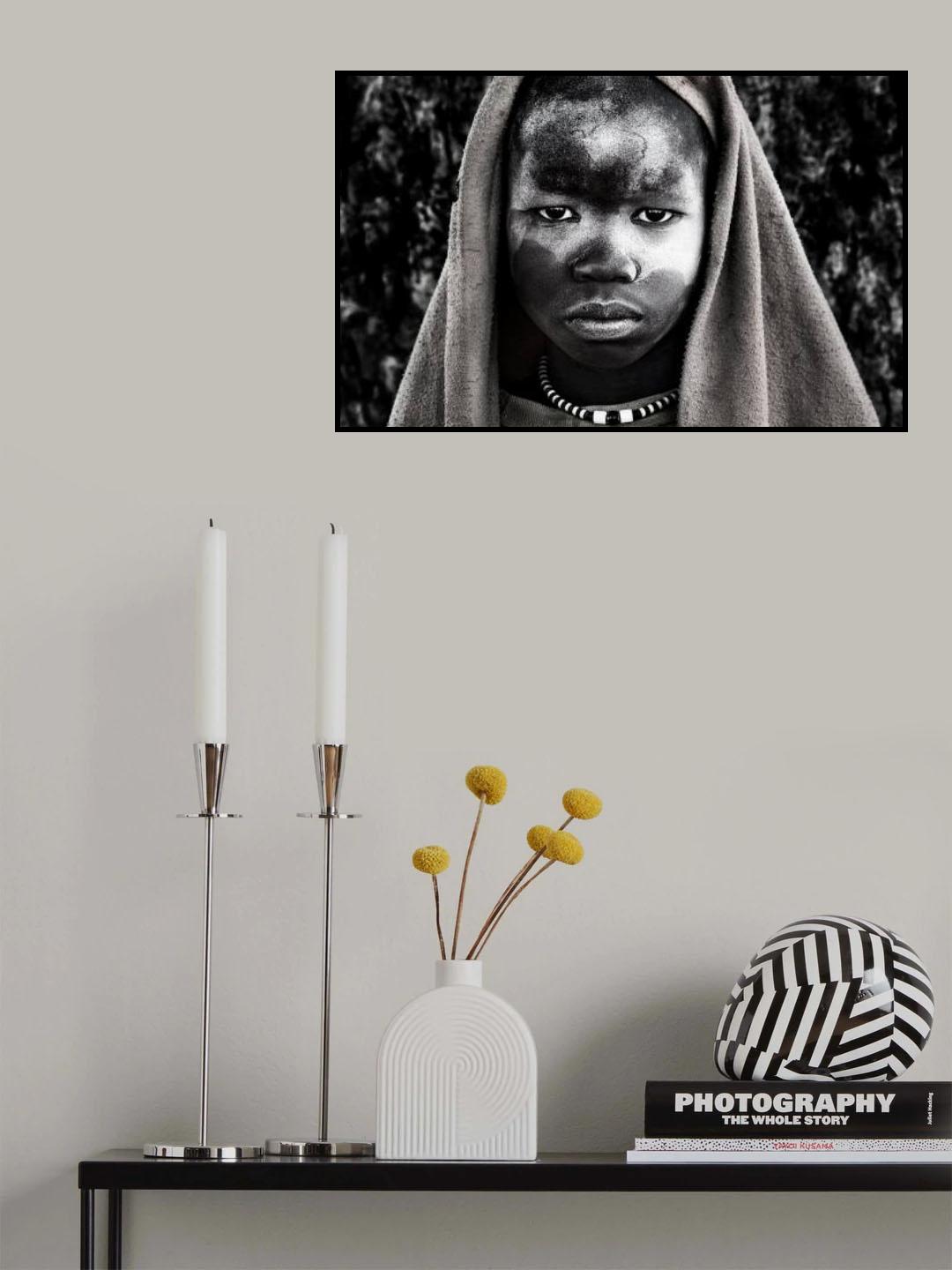 Mundari child. Poster och Canvastavla