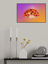 Pizza Fan Poster och Canvastavla